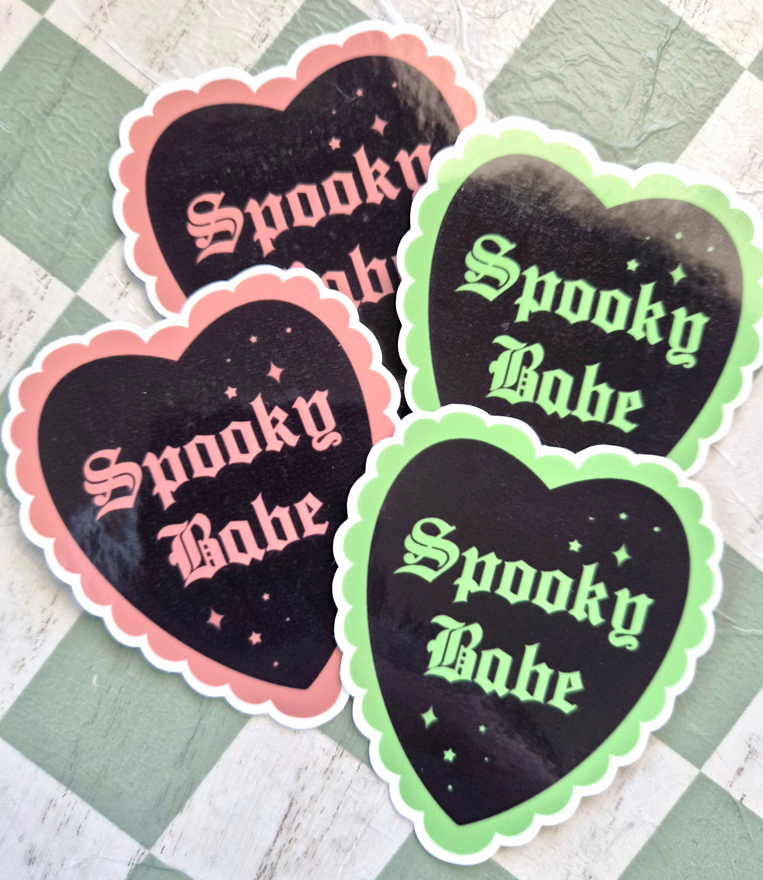 Spooky Babe-Die Cut Sticker