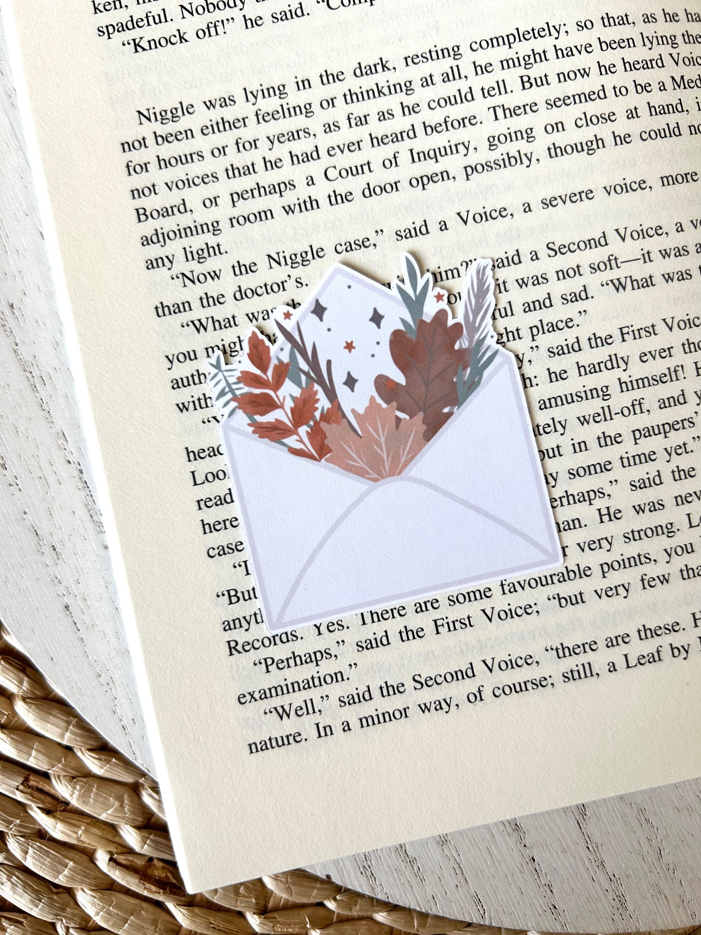 Autumn Letter-Die Cut Sticker