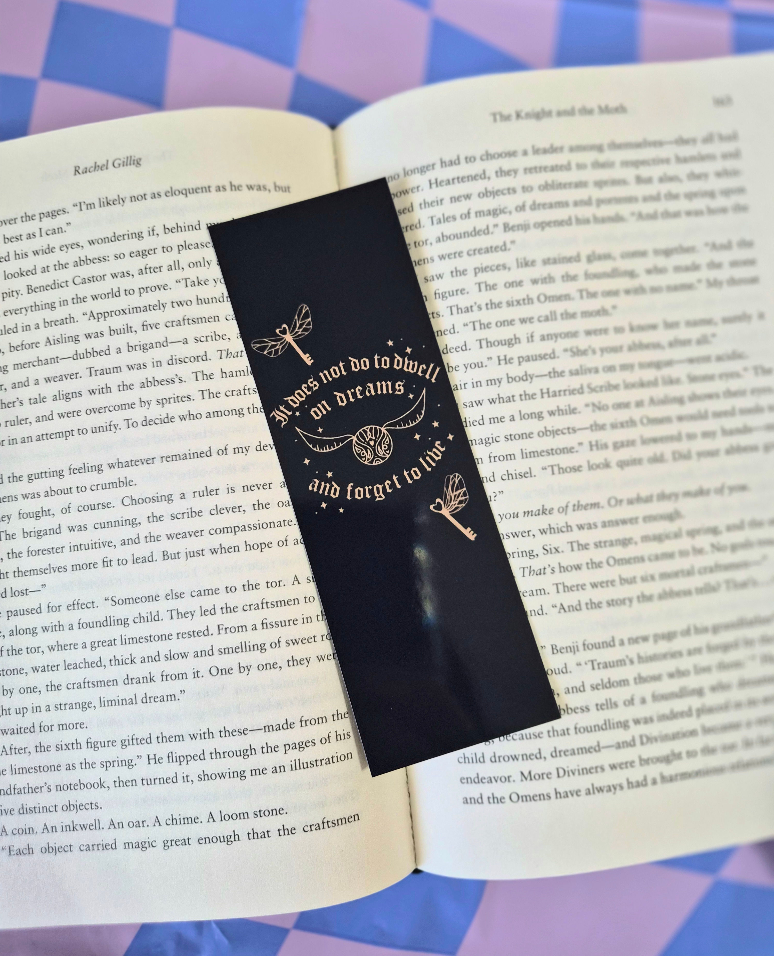 To Dwell On Dreams Bookmark