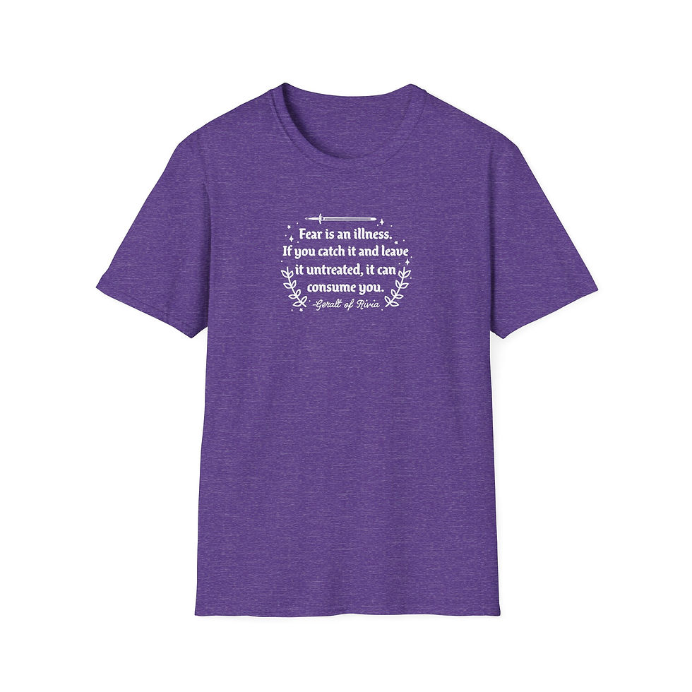 Thumbnail: Fear Is An Illness-Unisex Softstyle T-Shirt
