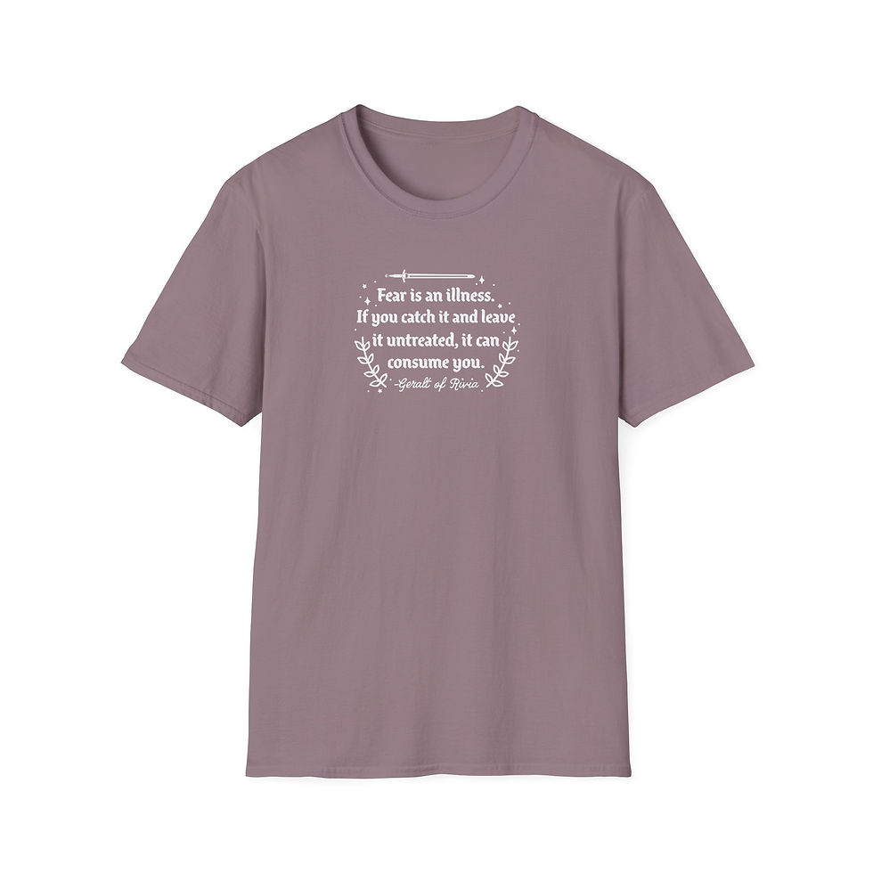 Thumbnail: Fear Is An Illness-Unisex Softstyle T-Shirt