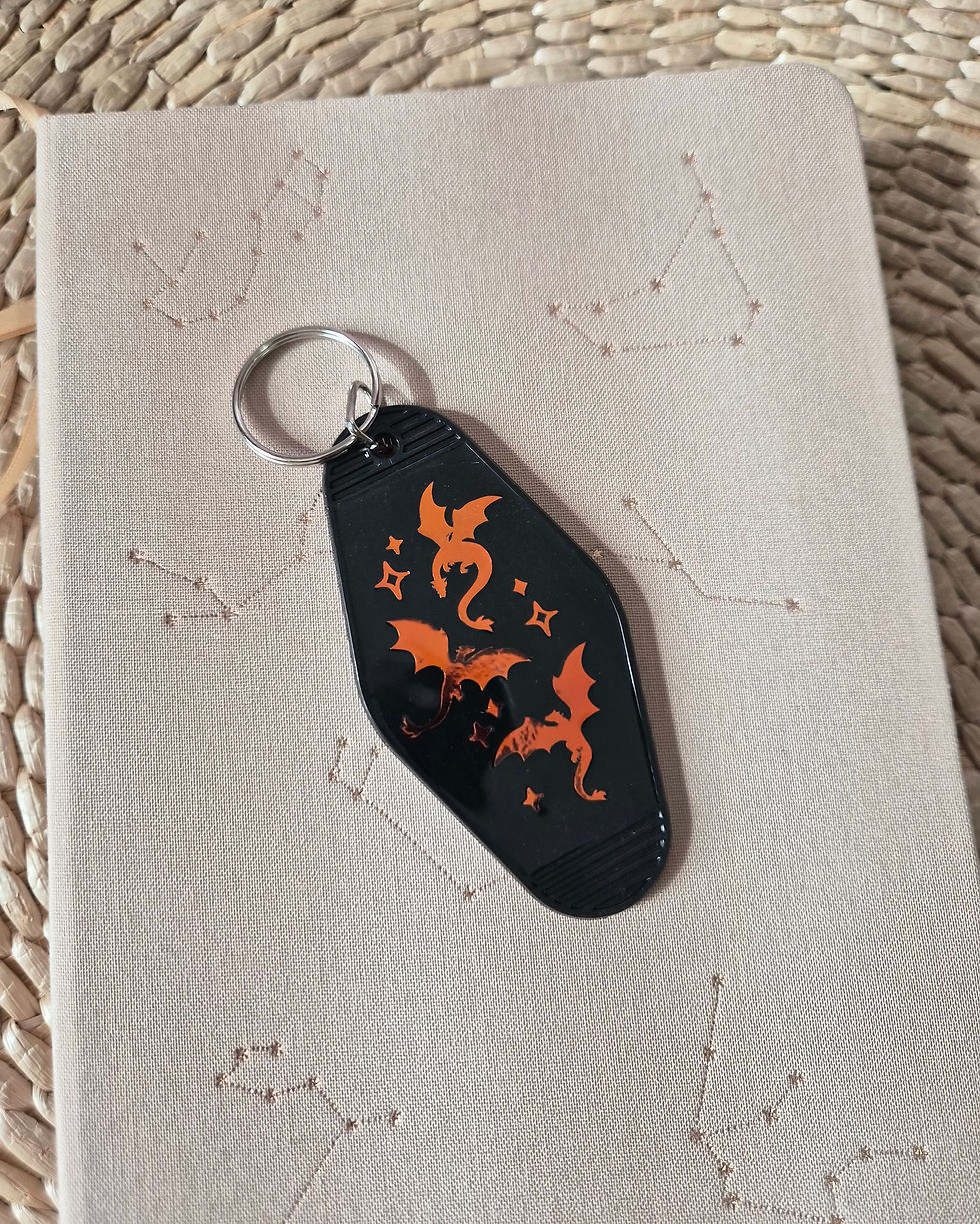 Thumbnail: Bookish Hotel Keychain