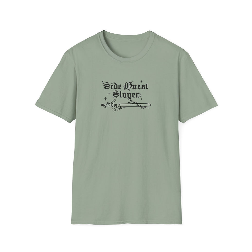 Thumbnail: Side Quest Slayer-Unisex Softstyle T-Shirt