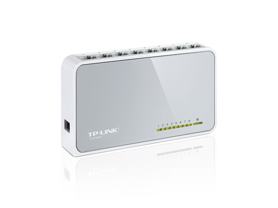 Switch de Escritorio de 8 Puertos de 10/100MbpsTL-SF1008D