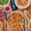 Thumbnail: vector art illustration of italian pasta lunch scene