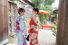 京都-岡本織物，一日櫻花妹