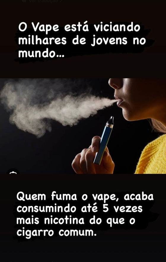 Vape is cigarette!