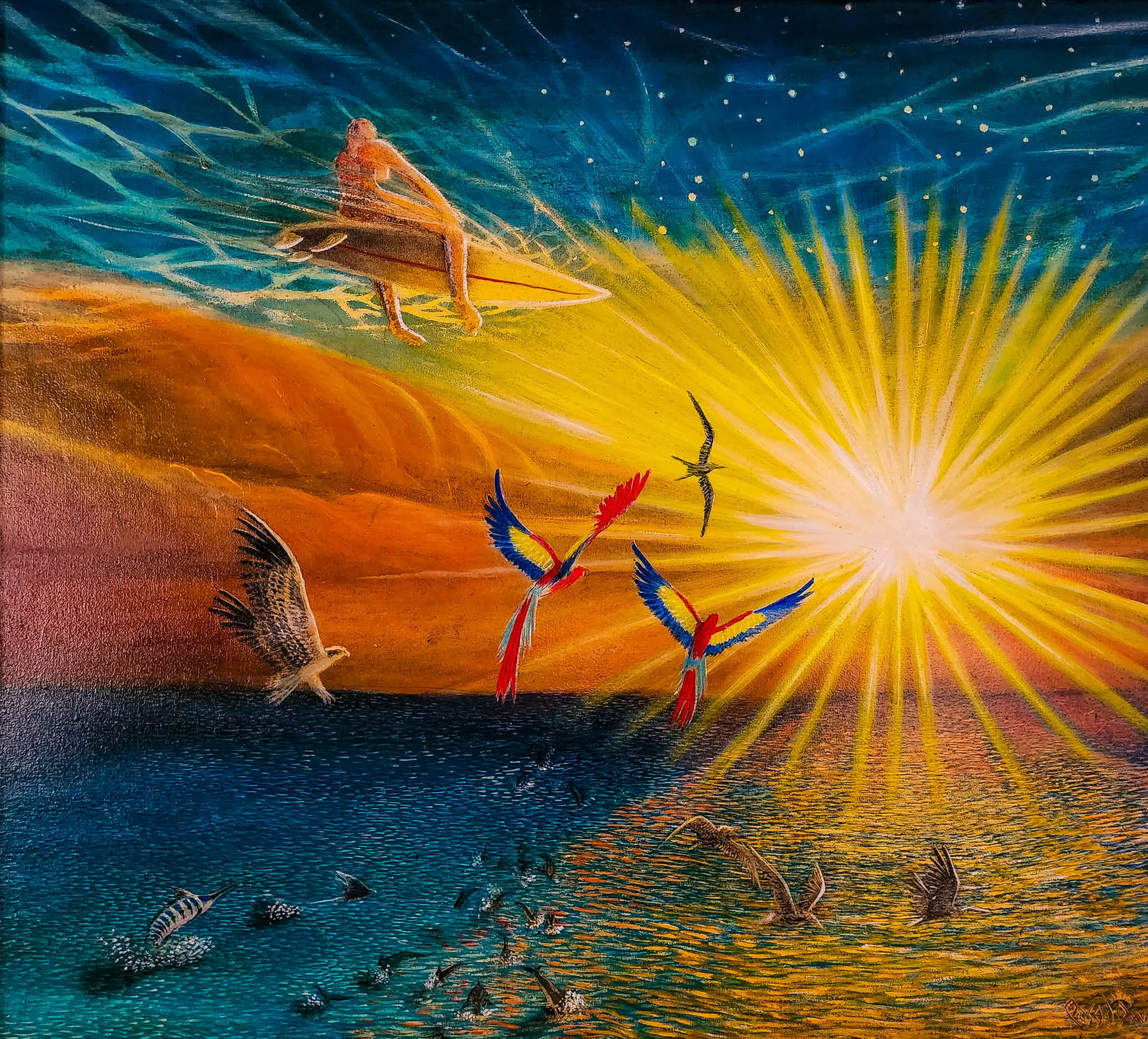 The Dawn of the Age of Aquarius by Luis Posada