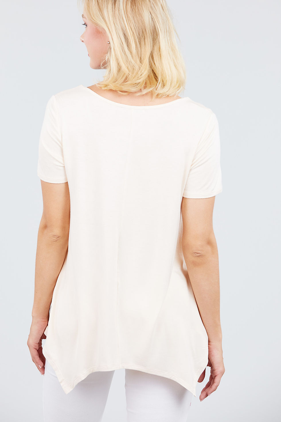 Miniaturbild: Short Sleeve Scoop Neck Top