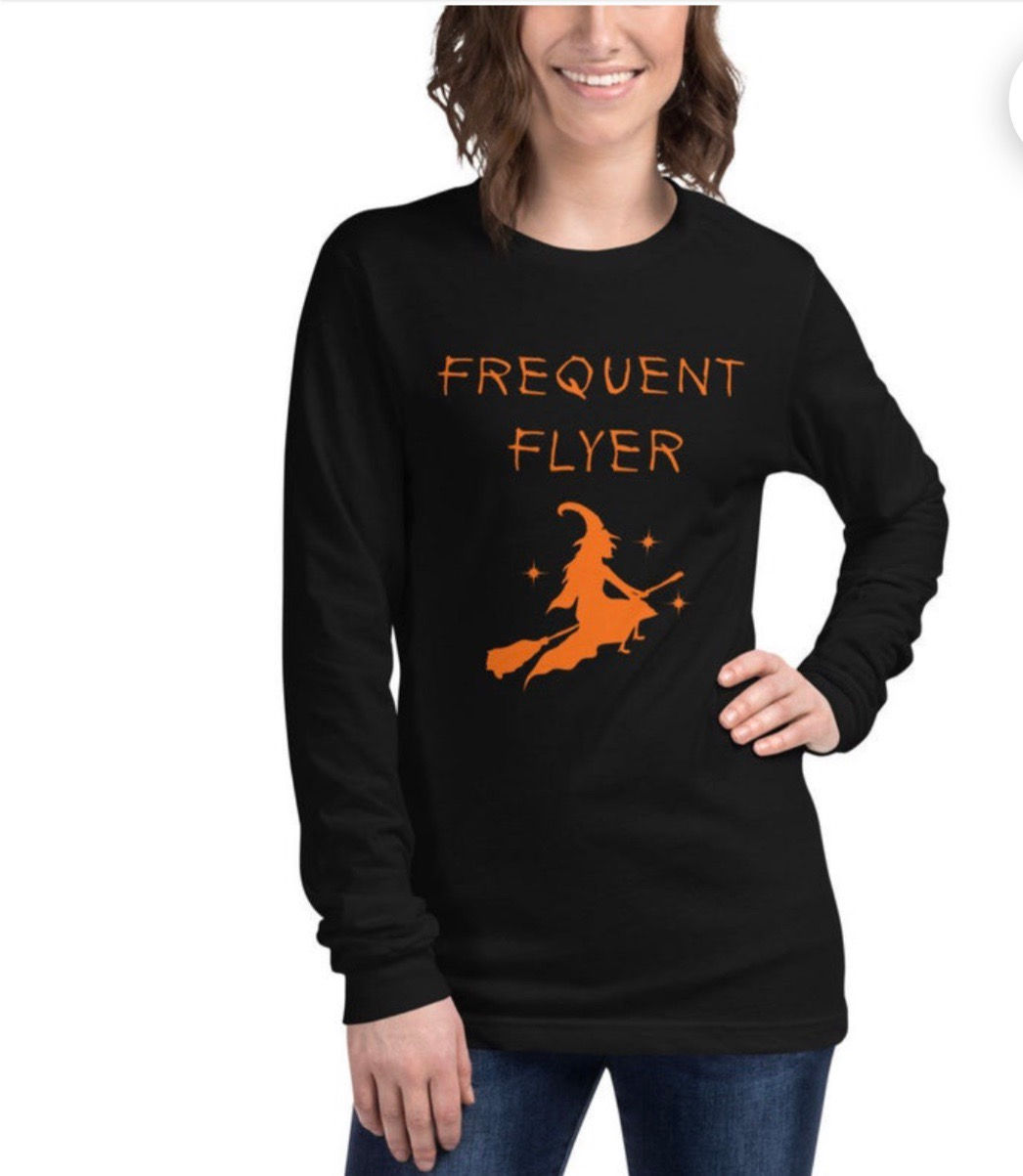 Long Sleeve Halloween Ladies Top