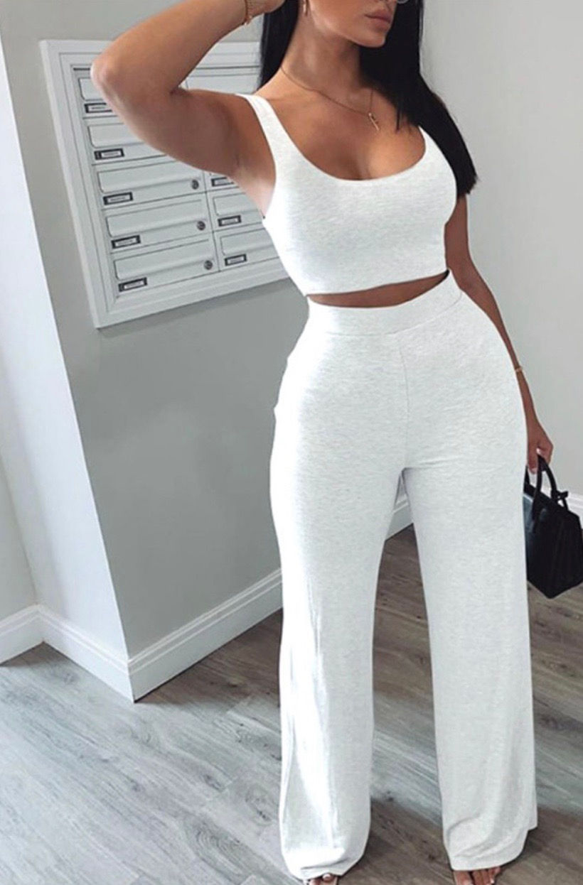 Miniaturbild: Pants set with crop top