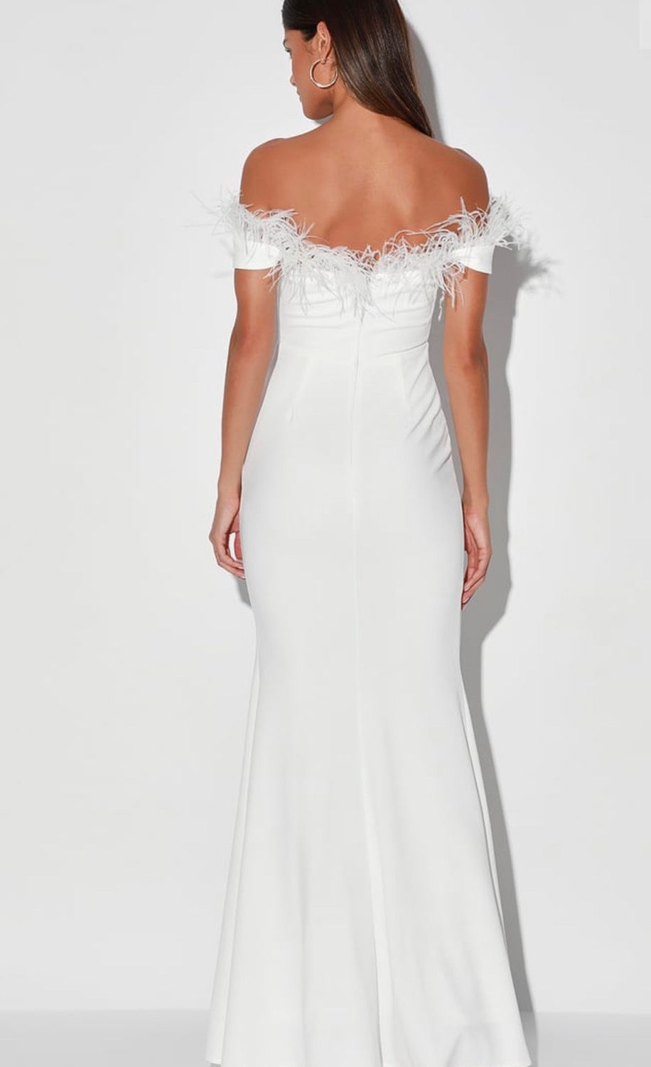 Thumbnail: Off Shoulder Maxi Dress