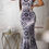 Thumbnail: Abstract Print Cutout Maxi Dress