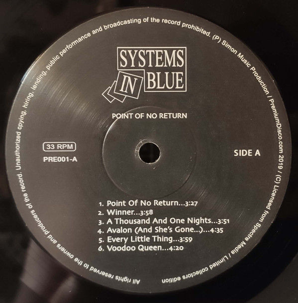 Miniatura: Systems In Blue - Point Of No Return