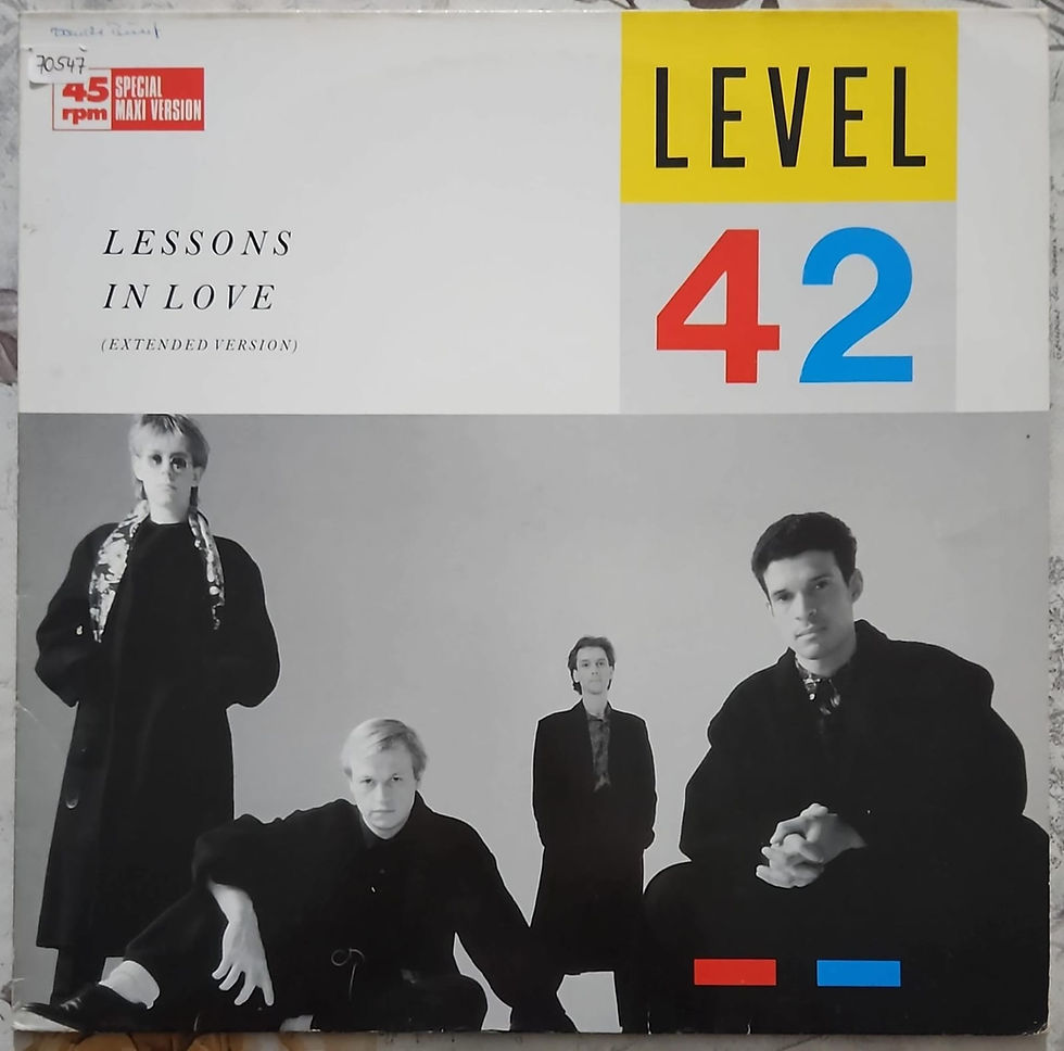 Level 42 – Lessons In Love (Extended Version)