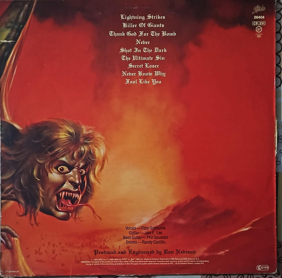 Miniatura: Ozzy Osbourne – The Ultimate Sin