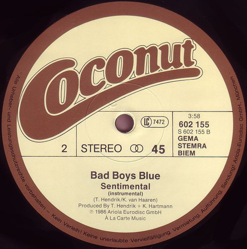 国内盤 BAD BOYS BLUE レコード 帯付き Amazon.co.jp: Bad Boys Blue