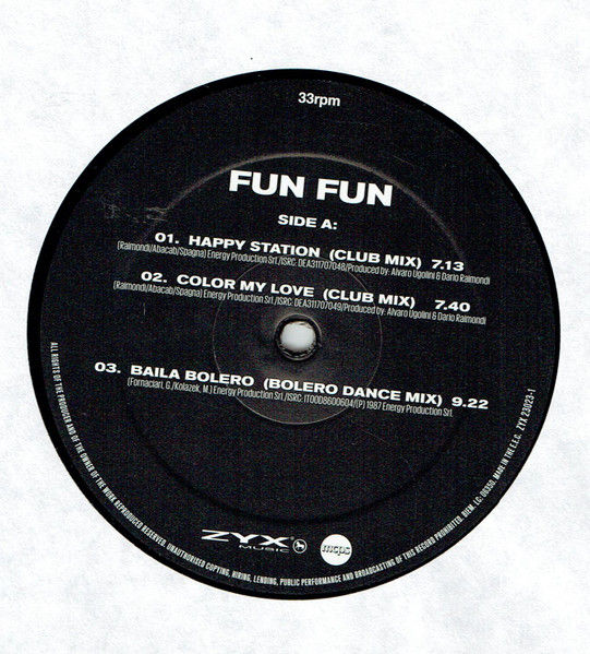 Miniatura: Greatest Hits & Remixes – Fun Fun | LP Italo-Disco / Synth-Pop
