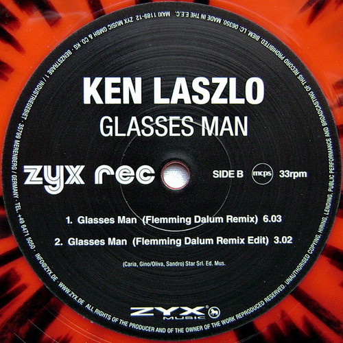 Ken Laszlo - Glasses Man | Vinil4Ever - Discos