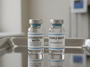 BAC Water vs Sterile Water Shelf Life Reconstitution Benefits and Key Differences