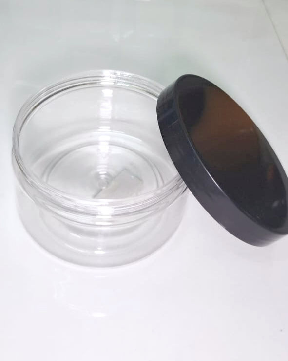 8 oz Clear Plastic Jar