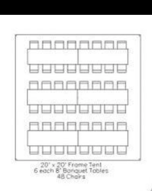 Thumbnail: 20 x 20 Tent Package