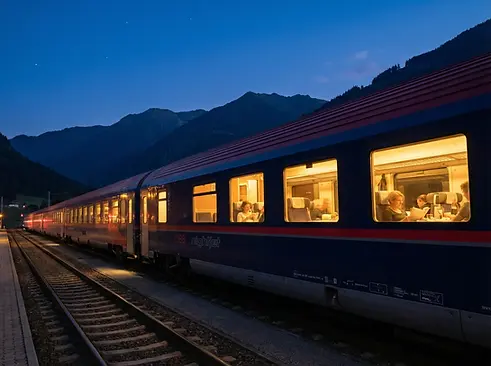 ÖBB Nightjet in Austria