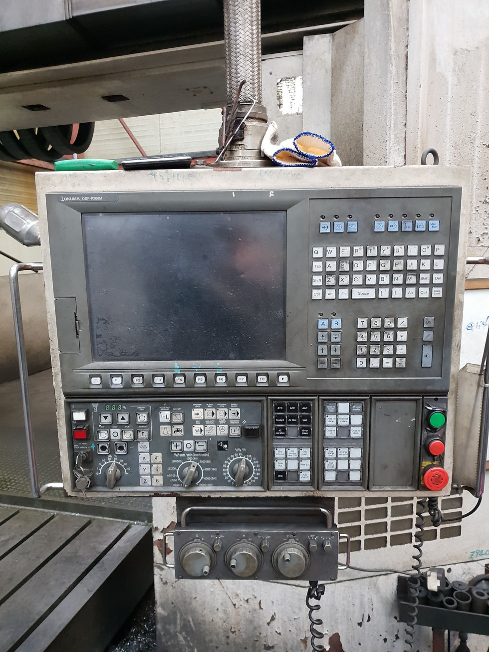 섬네일: 오쿠마 2008년식 5면가공기, 통과폭 3500mm