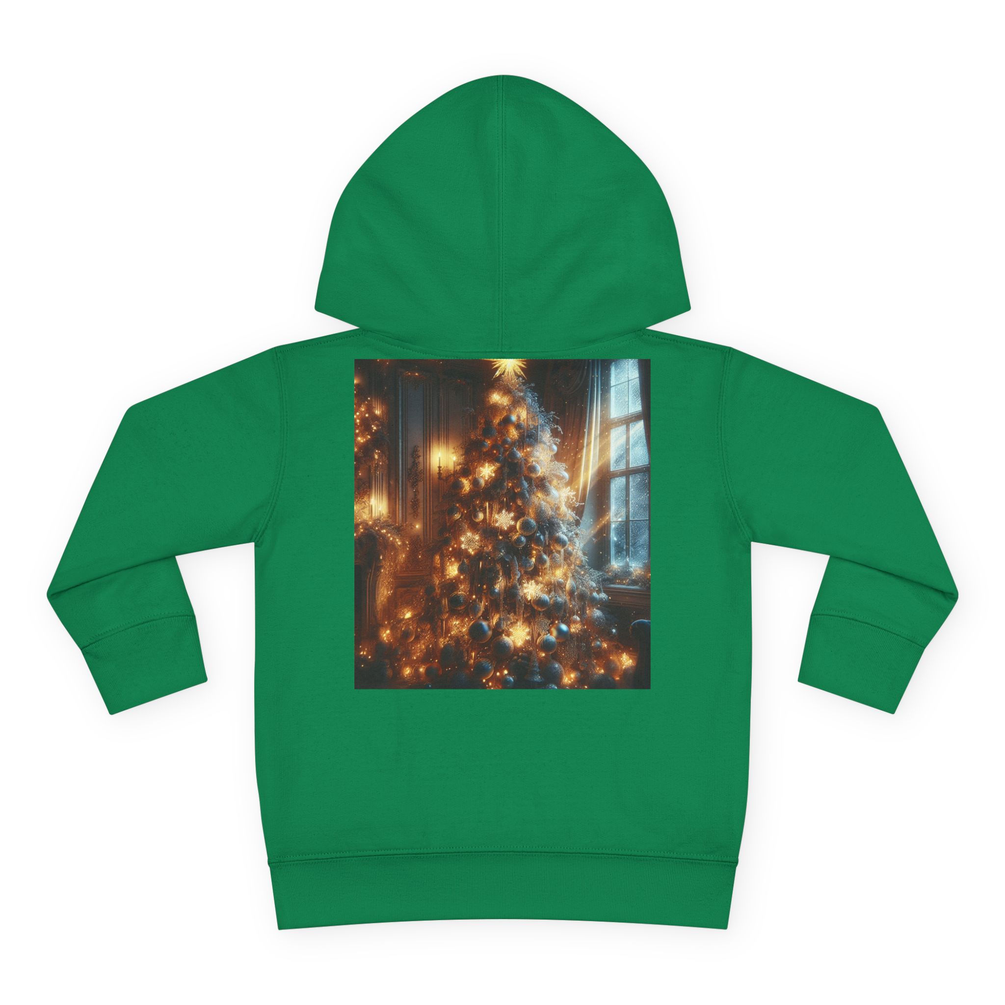 Christmas Toddler Pullover Fleece Hoodie, Holiday Kids Sweatshirt, Xmas Baby