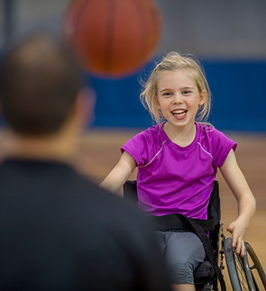 Wheelchair Basketball Game