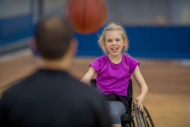 Wheelchair Basketball Game