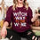 Thumbnail: Witch Way To The Wine SweatShirt | Halloween Party | Funny Halloween Sweater