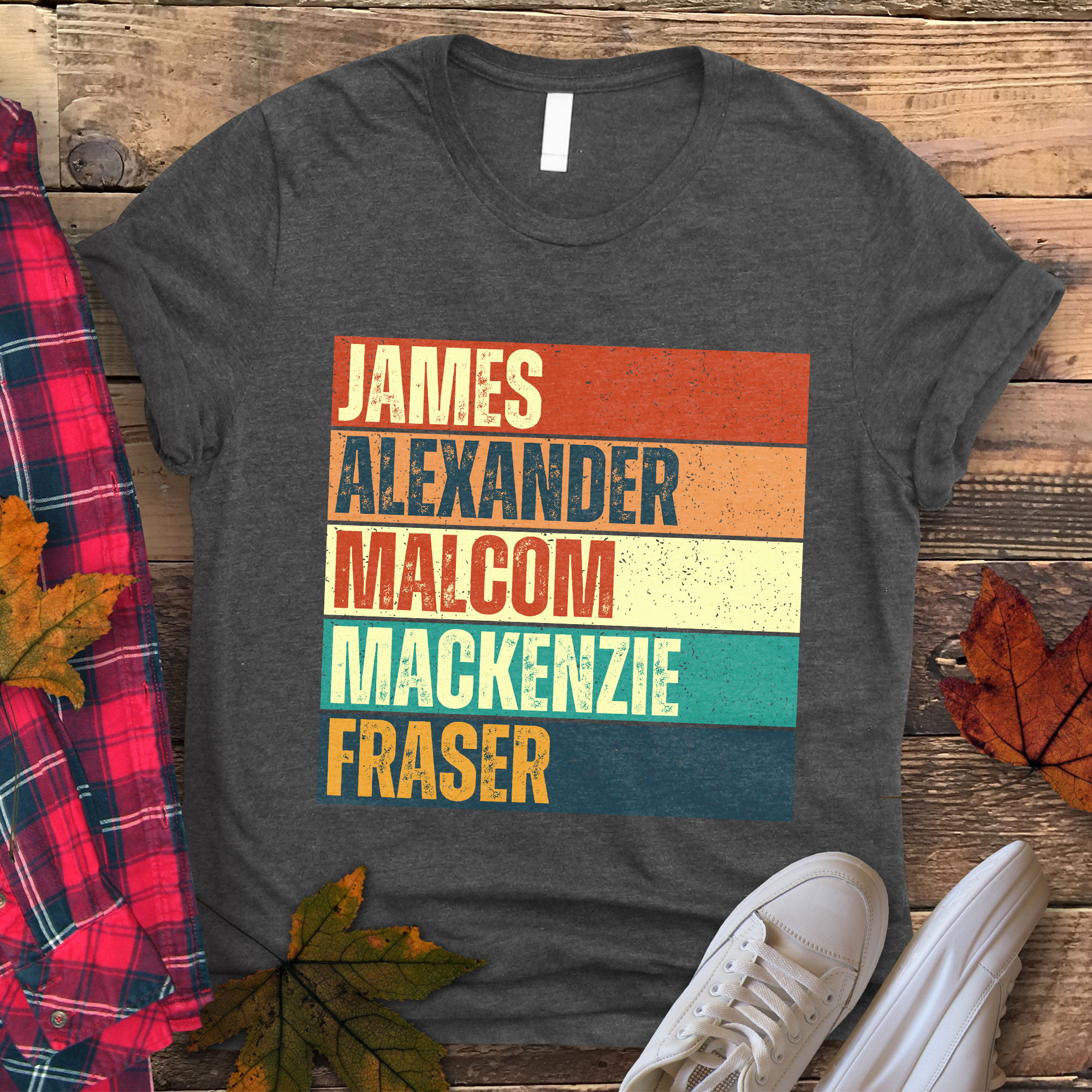 Outlander Shirt | Jamie Fraser T-Shirt | Outlander Gifts | Sassenach Tee | JAMMF