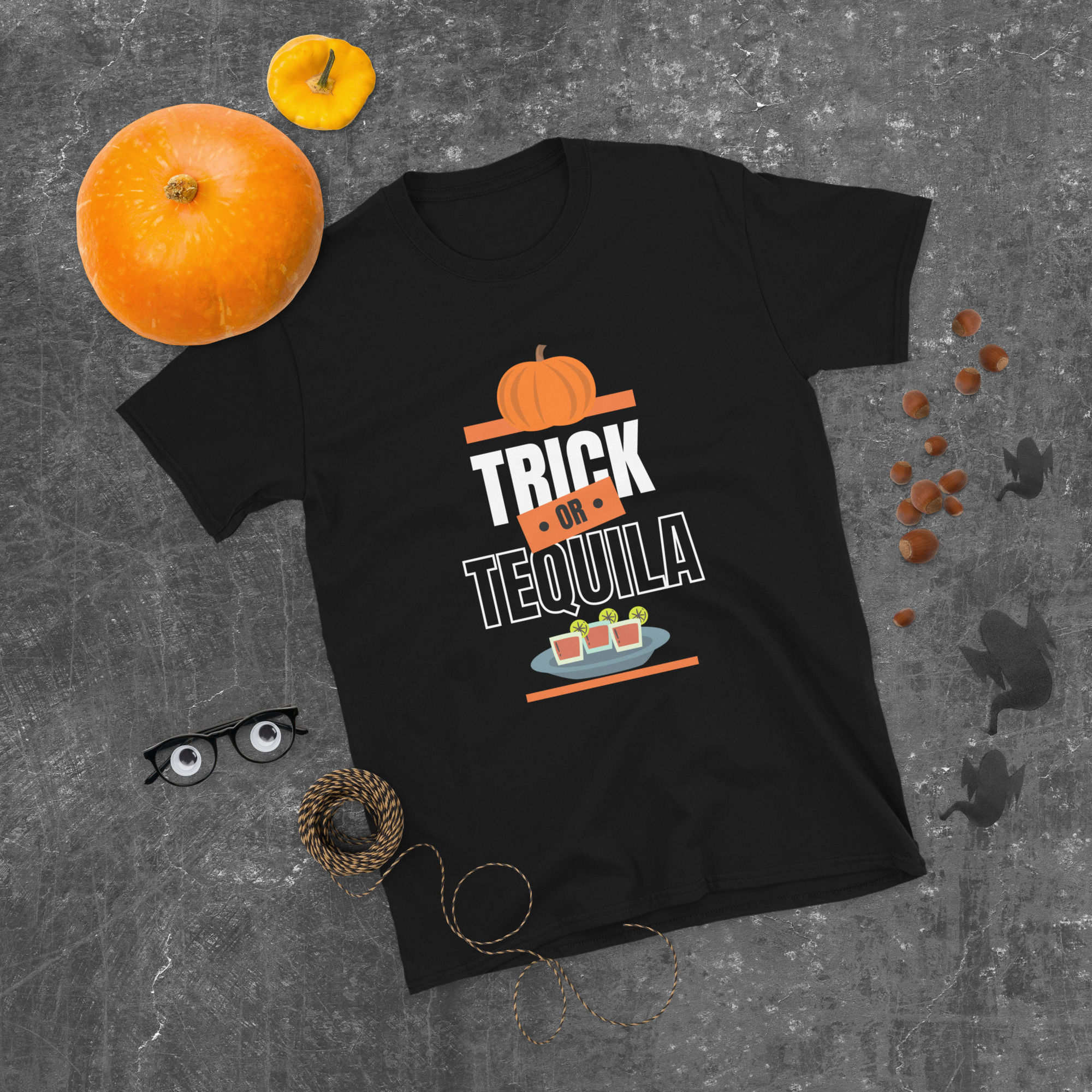 Trick or Tequila | Halloween Short-Sleeve Unisex T-Shirt