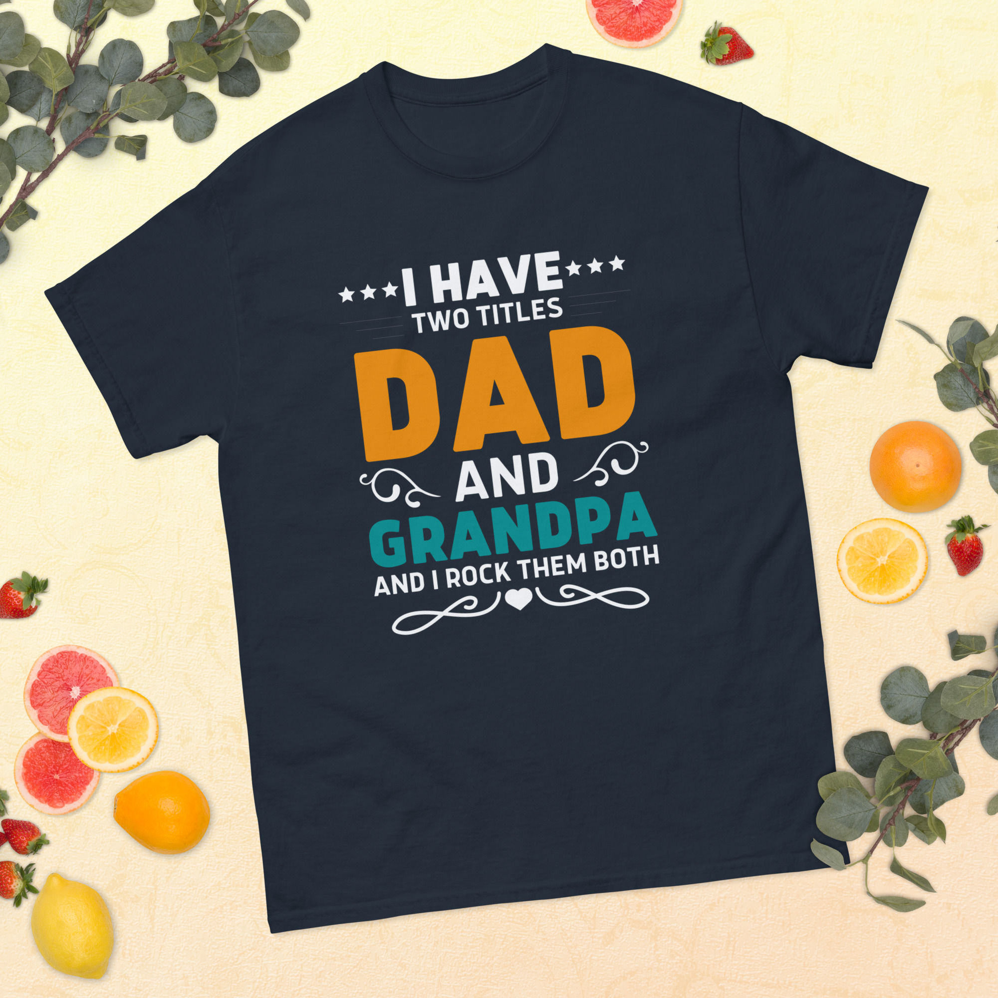 Dad & GrandPa T-Shirt | Father's Day Gift | Dad Shirt | Dad Birthday Gift