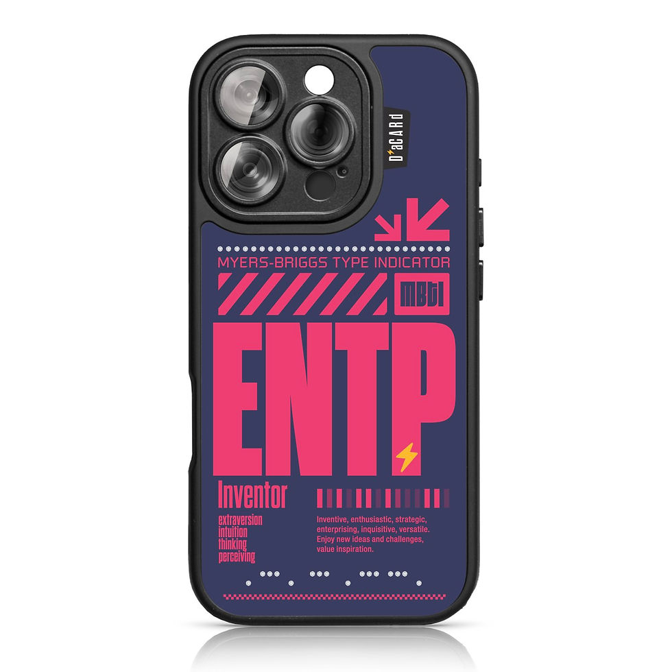 Thumbnail: ENTP, MBTI, dacard, diamond iPhone case