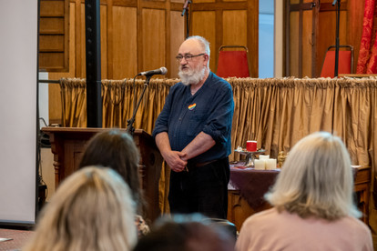 Rev Tom Cready of the Unitarian Church