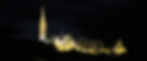 Matthias Church in Budapest at night