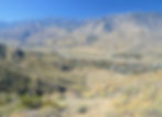 Palm Springs at the base of San Jacinto Mountains from Murray Hill trail