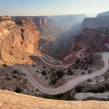 Canyonlands NP: Wild Off-Road Drive on  Shafer Canyon and Potash Roads 