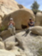 Heart Rock formation Joshua Tree National park