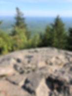 Mount Monadnock vista on White Drop Trail