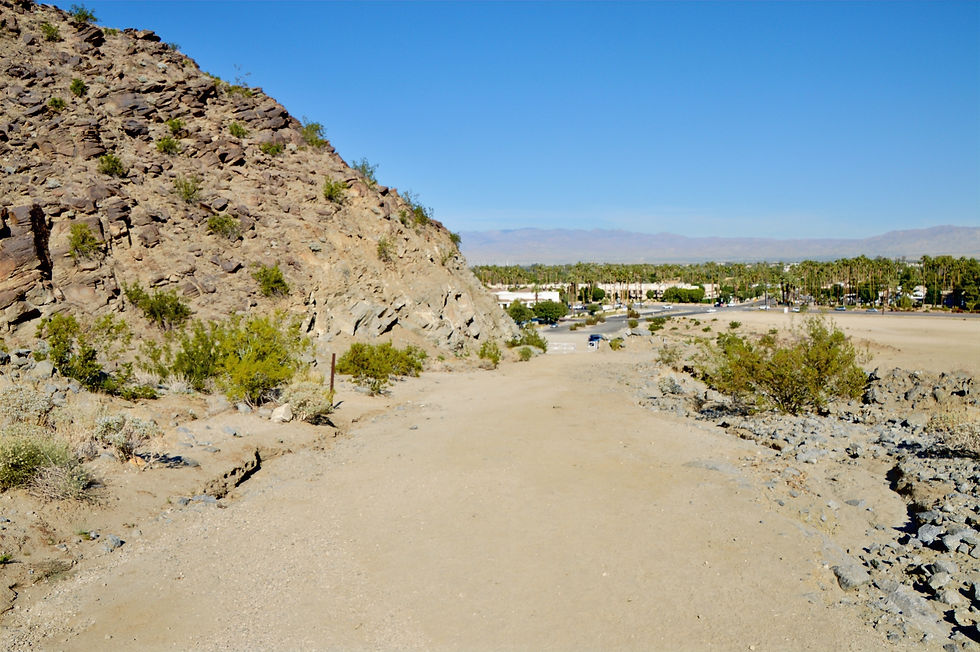 Jane Hoffbrau and Eagle Canyon trail begins on an abandoned road