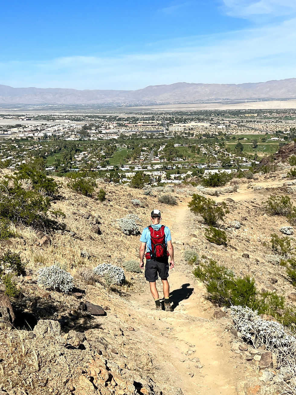 View of Palm Springs from