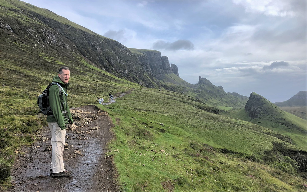 Quiraing is part of the Trotternish landslip which continues to slip several centimeters each year. Isle of Skye.