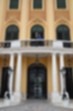 Schonbrunn Palace was the summer residence of Hapsburg rulers