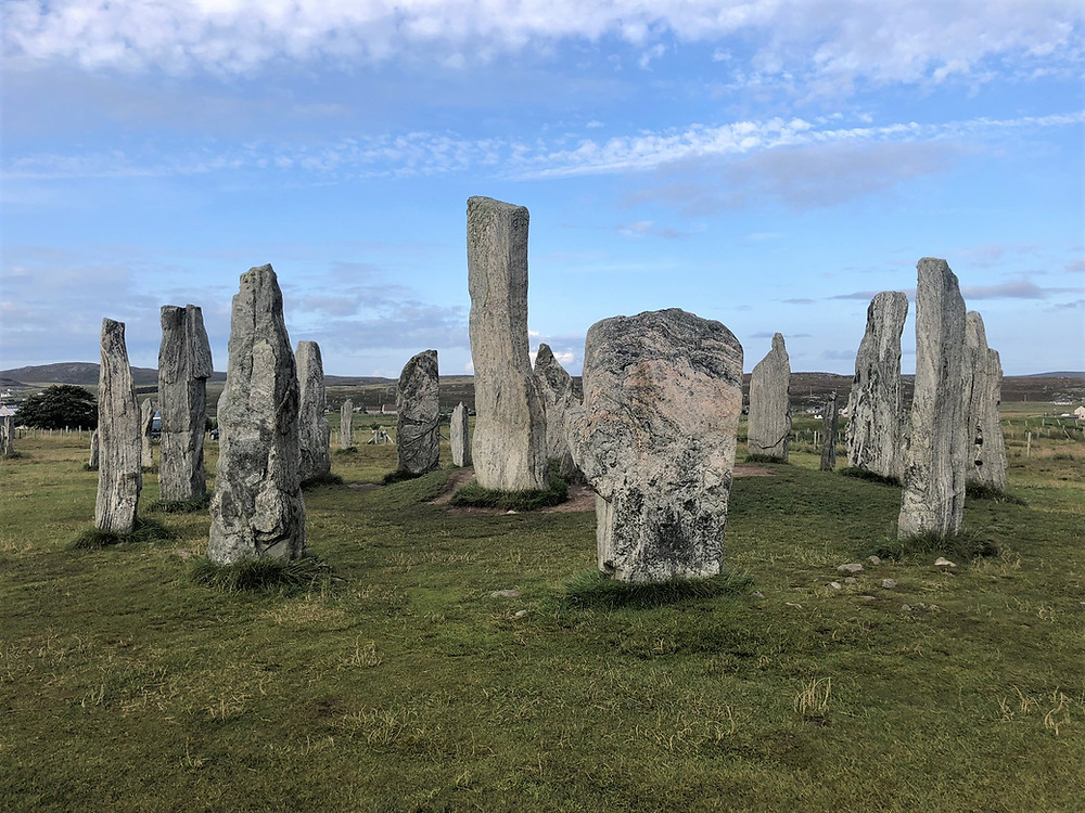 Standing Stones of Callanish erected over 5000 years ago on Lewis and Harris in the Outer Hebrides