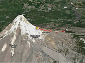 We Heard Glacial Ice Groan on Cooper Spur: Mount Hood