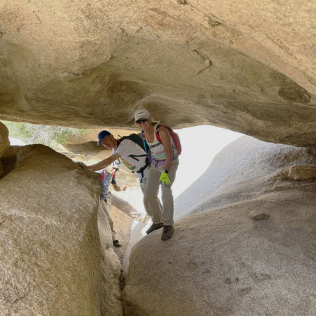 Climbing Garrett's Arch: Joshua Tree National Park