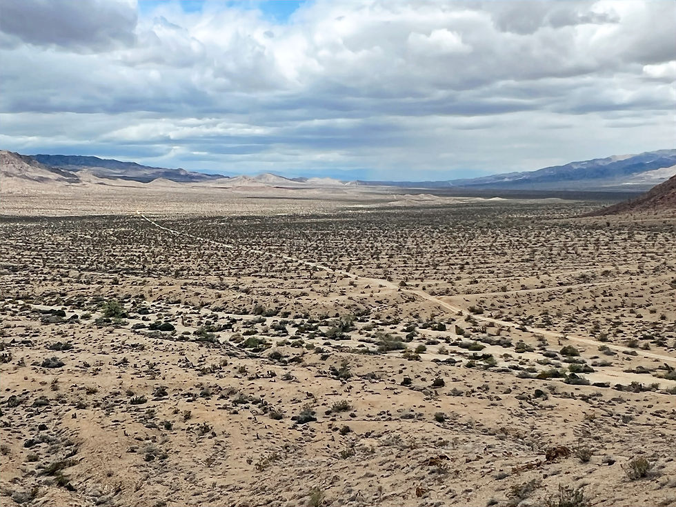 Diligence Basin at the base of the Orocopia Mountains
